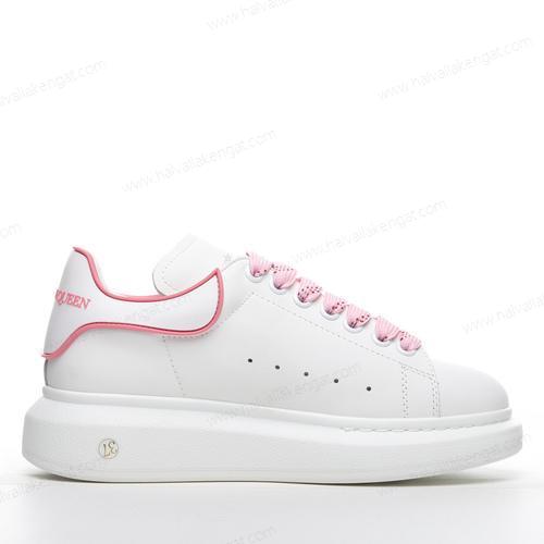 ALEXANDER MCQUEEN Oversized Sneaker Herren/Damen Kengät ‘Vaaleanpunainen Valkoinen’ 697600WIBNI