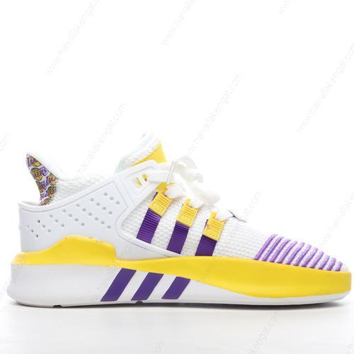 Adidas EQT Basketball Adv V2 Herren/Damen Kengät ‘Valkoinen Violetti Keltainen’