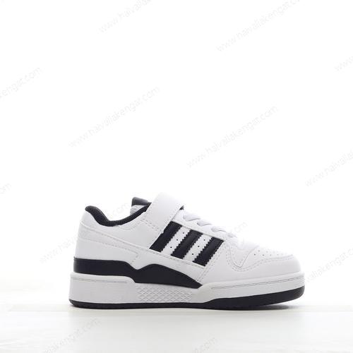 Adidas Forum 84 Low GS Kids Herren/Damen Kengät ‘Musta Valkoinen’