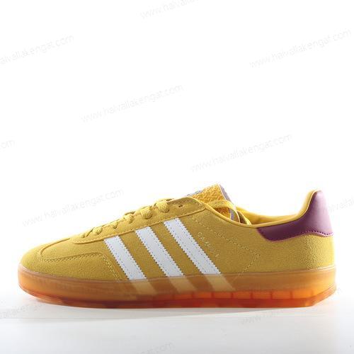 Adidas Gazelle Indoor Herren/Damen Kengät ‘Keltainen Valkoinen Punainen’ IE7003