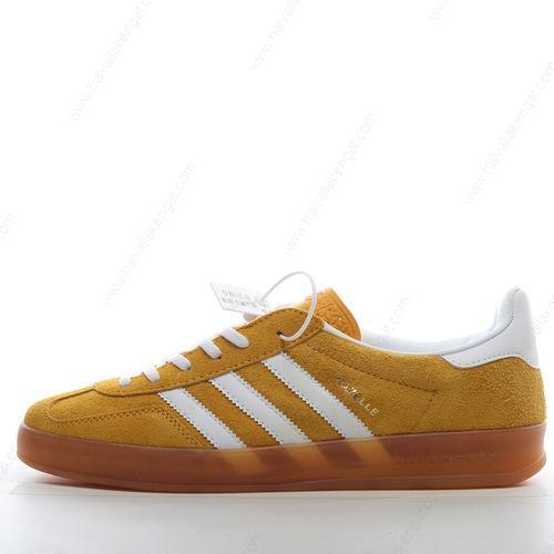 Adidas Gazelle Indoor Herren/Damen Kengät ‘Oranssi Valkoinen Kulta’ HQ8716