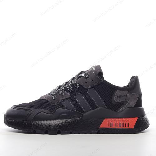 Adidas Nite Jogger Herren/Damen Kengät ‘Musta Punainen’