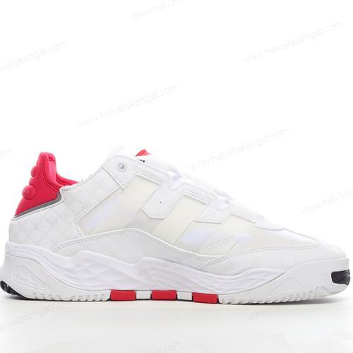 Adidas Niteball Herren/Damen Kengät ‘Valkoinen Punainen’