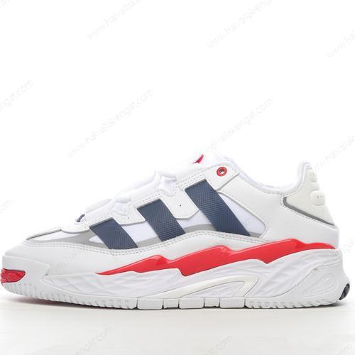 Adidas Niteball Herren/Damen Kengät ‘Valkoinen Sininen Punainen’