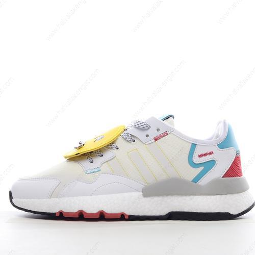 Adidas Originals Nite Jogger Herren/Damen Kengät ‘Keltainen Sininen Valkoinen Punainen’