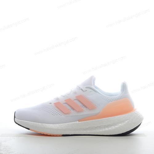 Adidas Pureboost 22 Herren/Damen Kengät ‘Valkoinen Harmaa Oranssi’