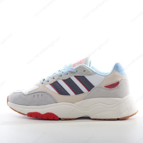 Adidas Retropy F90 Herren/Damen Kengät ‘Valkoinen Harmaa Punainen Sininen’