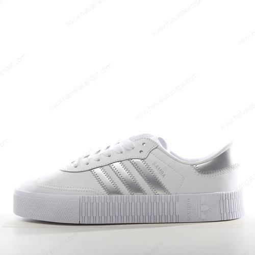 Adidas Samba Herren/Damen Kengät ‘Hopea Valkoinen’ EE9017