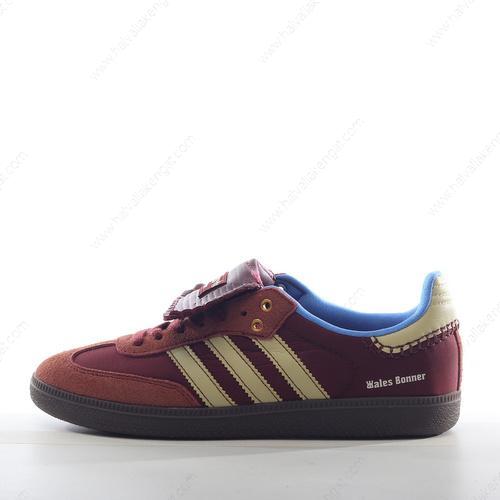 Adidas Samba Nylon Wales Bonner Herren/Damen Kengät ‘Ruskea Sininen Punainen’ IE0579