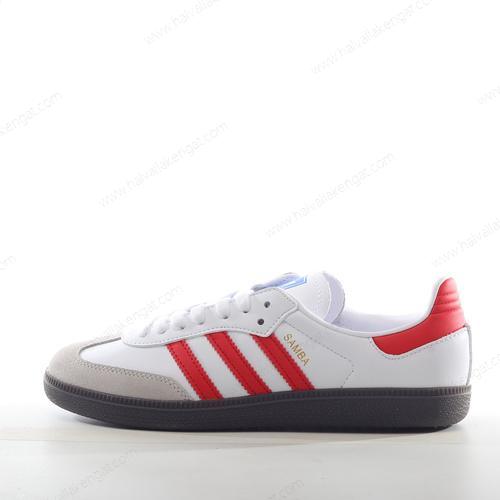 Adidas Samba OG Herren/Damen Kengät ‘Valkoinen Punainen Harmaa’ IG1025