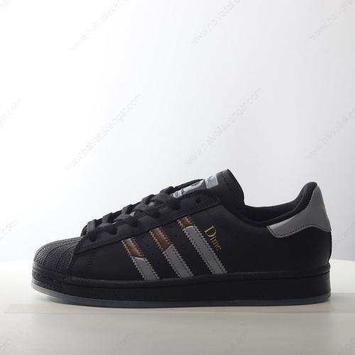 Adidas Superstar ADV Herren/Damen Kengät ‘Musta Hopea’ FW2021