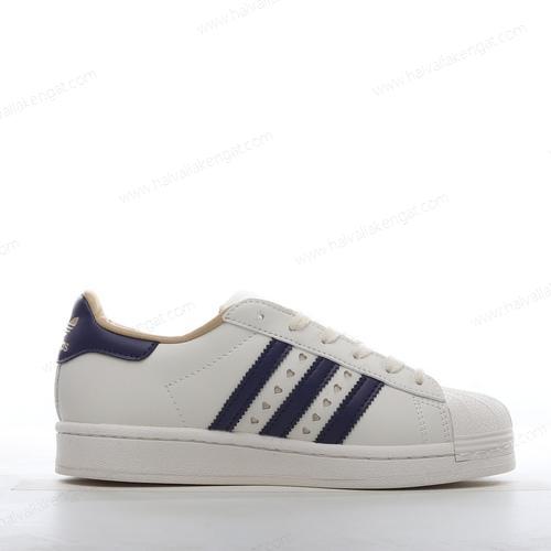 Adidas Superstar Herren/Damen Kengät ‘Pois Päältä Valkoinen Sininen Musta Kulta’ IE6977