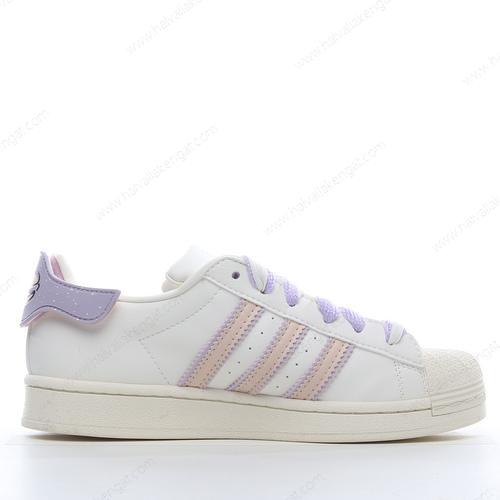 Adidas Superstar Herren/Damen Kengät ‘Pois Valkoinen Violetti’ FV3392