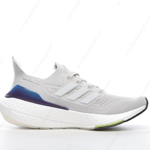 Adidas Ultra boost 21 Herren/Damen Kengät ‘Harmaa Sininen Valkoinen’ FY0371