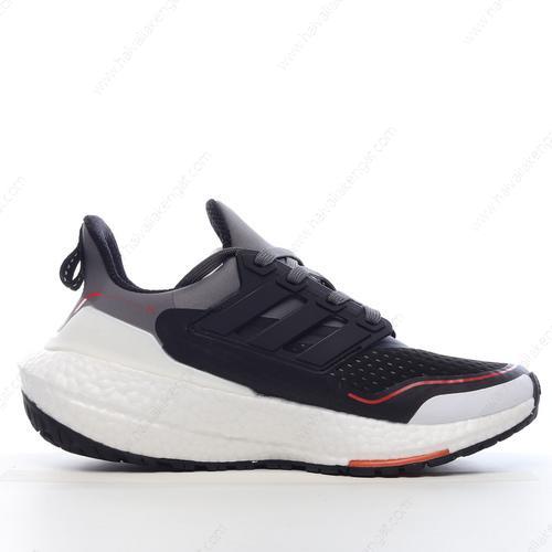 Adidas Ultra boost 21 Herren/Damen Kengät ‘Musta Harmaa Punainen’ GV7122