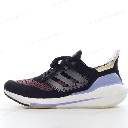 Adidas Ultra boost 21 Herren/Damen Kengät ‘Musta Violetti Valkoinen’ S23841