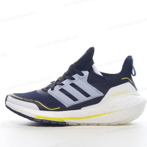Adidas Ultra boost 21 Herren/Damen Kengät ‘Valkoinen Keltainen Sininen’ S23893