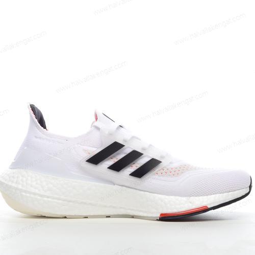 Adidas Ultra boost 21 Herren/Damen Kengät ‘Valkoinen Musta Punainen’