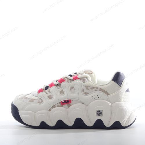 FILA Fusion CROISSANT Chunky Sneakers Herren/Damen Kengät ‘Valkoinen Musta Vaaleanpunainen’ F12W342113FGT