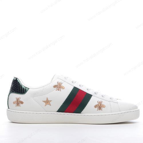 Gucci ACE Bee And Stars Herren/Damen Kengät ‘Vihreä Punainen Valkoinen’