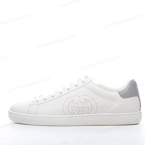 Gucci New ACE Perforated Leather Trainers Herren/Damen Kengät ‘Valkoinen’