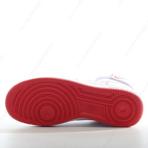 Nike Air Force 1 High 07 Herren/Damen Kengät ‘Valkoinen Punainen’ CV1753-100