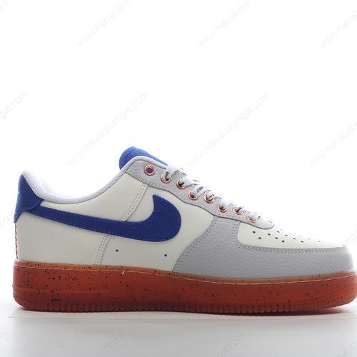 Nike Air Force 1 Low Herren/Damen Kengät ‘Valkoinen Sininen Ruskea’ FN1868-100