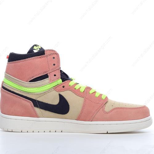 Nike Air Jordan 1 High Switch Herren/Damen Kengät ‘Vaaleanpunainen Musta’ CW6576-800