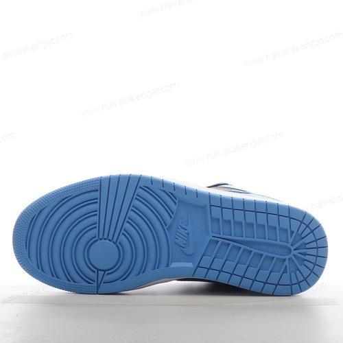 Nike Air Jordan 1 Low Herren/Damen Kengät ‘Musta Sininen Valkoinen’ 553558-041