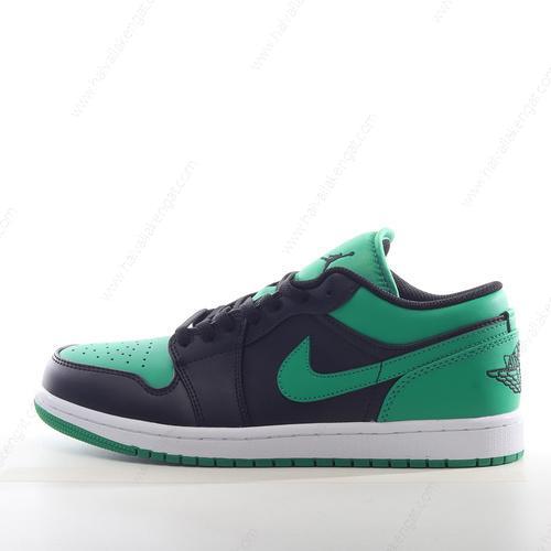 Nike Air Jordan 1 Low Herren/Damen Kengät ‘Musta Vihreä Valkoinen’ 553560-065
