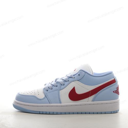 Nike Air Jordan 1 Low Herren/Damen Kengät ‘Sininen Harmaa Valkoinen Punainen’ DC0774-164