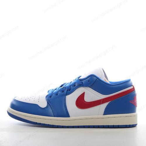 Nike Air Jordan 1 Low Herren/Damen Kengät ‘Sininen Punainen Valkoinen’ DC0774-416