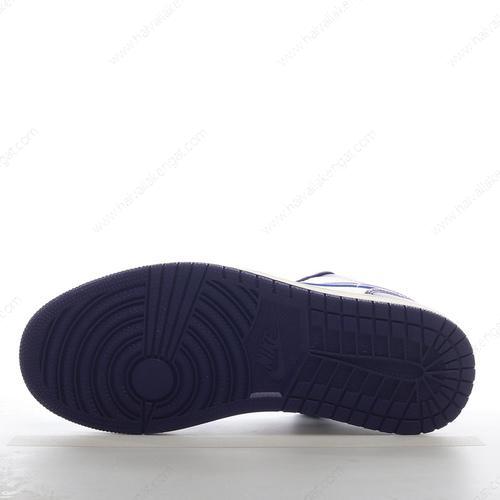 Nike Air Jordan 1 Low Herren/Damen Kengät ‘Tummansininen Valkoinen’ DC0774-502
