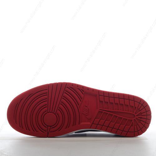 Nike Air Jordan 1 Low Herren/Damen Kengät ‘Valkoinen Musta Punainen’ DC0774-160