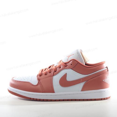 Nike Air Jordan 1 Low Herren/Damen Kengät ‘Valkoinen Oranssi’ DC0774-080