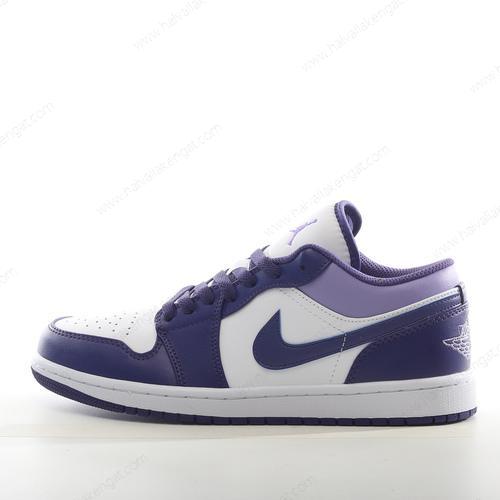 Nike Air Jordan 1 Low Herren/Damen Kengät ‘Valkoinen Vaalea Violetti’ DQ8423-515