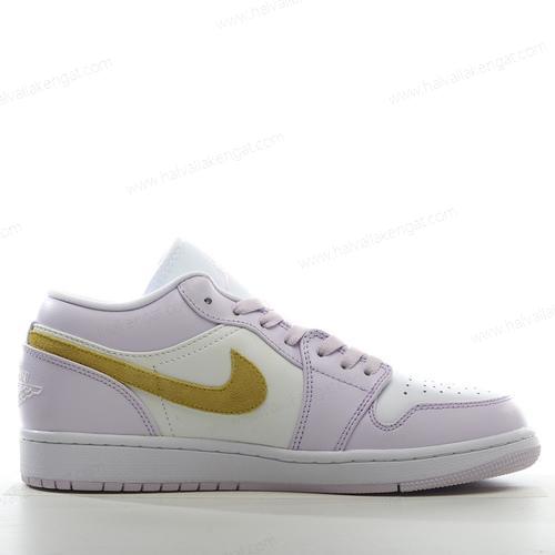 Nike Air Jordan 1 Low Herren/Damen Kengät ‘Violetti Valkoinen Keltainen’ DC0774-501
