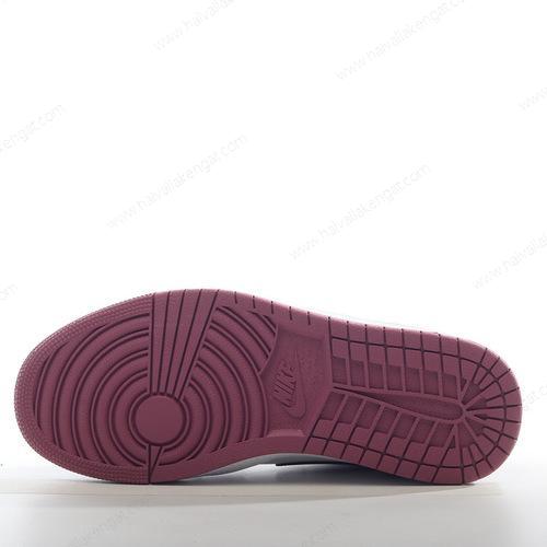 Nike Air Jordan 1 Low SE Herren/Damen Kengät ‘Valkoinen Musta Vaaleanpunainen Punainen’ FB9907-102
