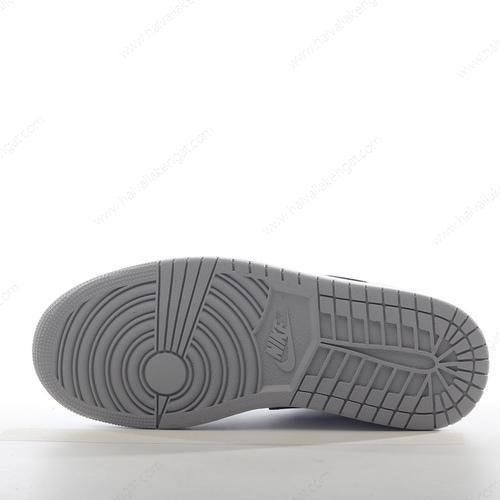 Nike Air Jordan 1 Mid Herren/Damen Kengät ‘Harmaa Musta Valkoinen’ 554725-078