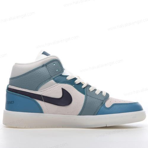 Nike Air Jordan 1 Mid Herren/Damen Kengät ‘Sininen Punainen’ DM9601-200
