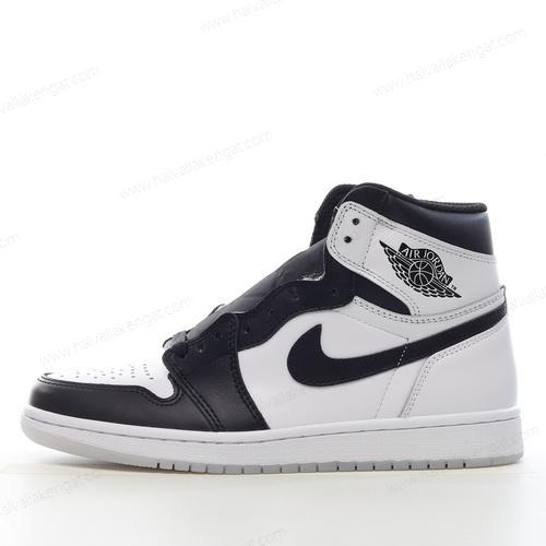 Nike Air Jordan 1 Mid Herren/Damen Kengät ‘Valkoinen Musta’ DH6933-100