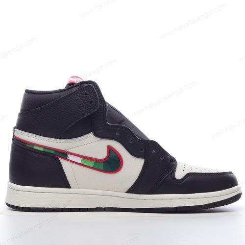 Nike Air Jordan 1 Retro High Herren/Damen Kengät ‘Musta Vihreä’ 555088-015