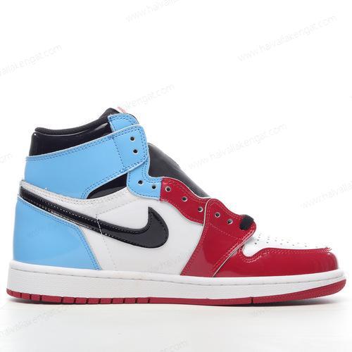 Nike Air Jordan 1 Retro High Herren/Damen Kengät ‘Sininen Valkoinen Punainen’ CK5666-100