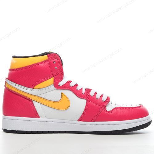 Nike Air Jordan 1 Retro High OG Herren/Damen Kengät ‘Oranssi Punainen Valkoinen’ 555088-603