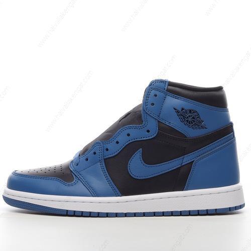 Nike Air Jordan 1 Retro High OG Herren/Damen Kengät ‘Tummansininen Musta’ 555088-404