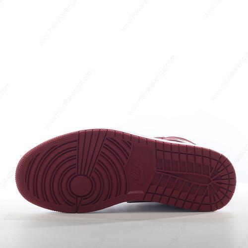 Nike Air Jordan 1 Retro High OG Herren/Damen Kengät ‘Valkoinen Punainen’ 555088-611