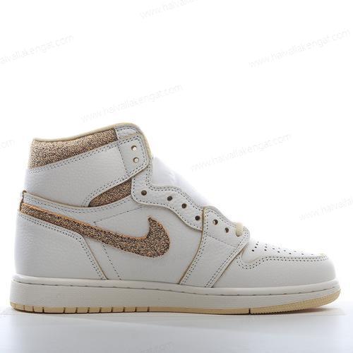 Nike Air Jordan 1 Retro High OG Herren/Damen Kengät ‘Valkoinen Vaaleanruskea’ FD8631-100