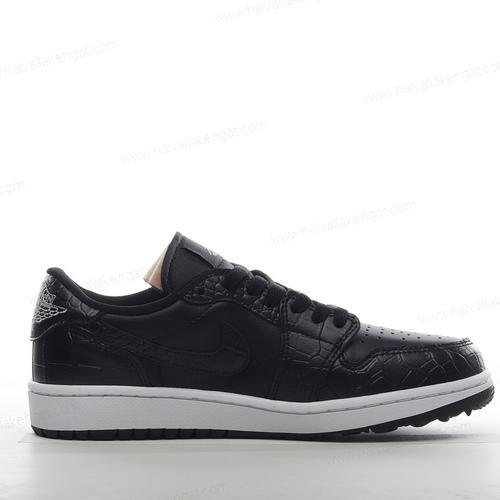 Nike Air Jordan 1 Retro Low Golf Herren/Damen Kengät ‘Musta Harmaa Valkoinen’ DD9315-003