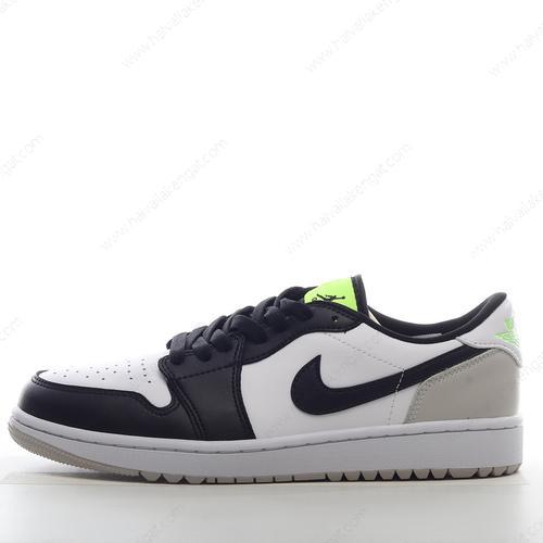 Nike Air Jordan 1 Retro Low Golf Herren/Damen Kengät ‘Valkoinen Musta’ DD9315-108