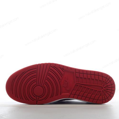 Nike Air Jordan 1 Retro Low Herren/Damen Kengät ‘Musta Punainen’ 709999-001